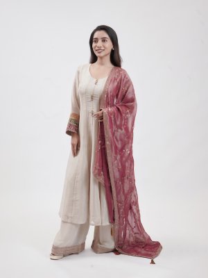 Off-White Tissue Palazzo - image 1