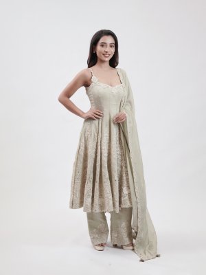 Sage Green Mul Palazzo - image 2