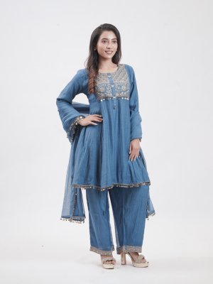 Pepsi Blue Mul Palazzo - image 2
