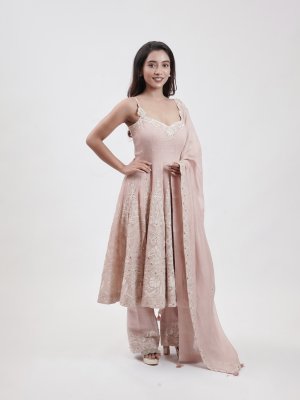 Powder Pink Mul Palazzo    - image 2