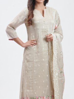 Glamour Gold Tissue Palazzo - image 3