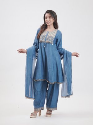 Pepsi Blue Mul Palazzo - image 1