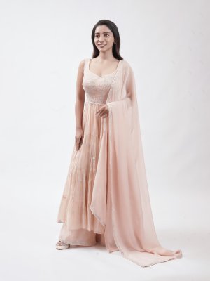 Peach Mul Naira Cut Palazzo - image 2