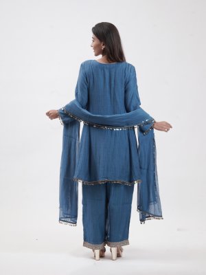 Pepsi Blue Mul Palazzo - image 4