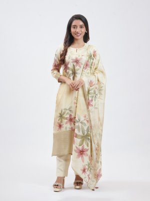 Lime Yellow Crepe Palazzo - image 1