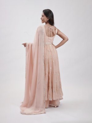 Peach Mul Naira Cut Palazzo - image 4
