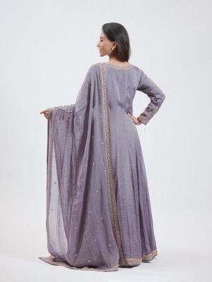 Lavender Tissue Party Gown - image 4