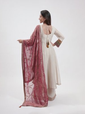 Off-White Tissue Palazzo - image 4