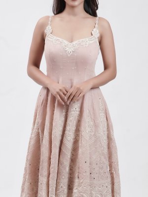 Powder Pink Mul Palazzo    - image 3