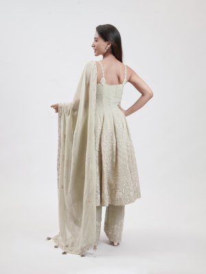 Sage Green Mul Palazzo - image 4