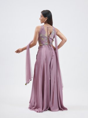 Grape Crepe Palazzo - image 4