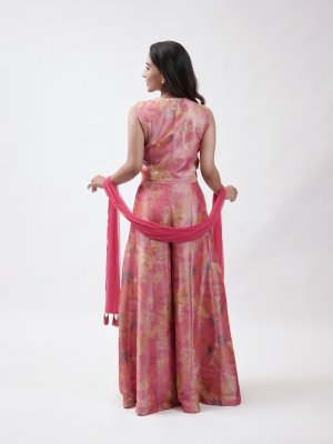 Pink Tissue  Palazzo - image 4