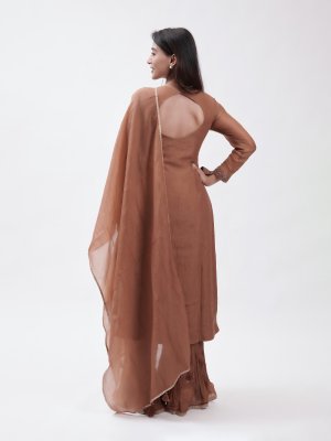 Cinnamon Tissue Palazzo - image 4